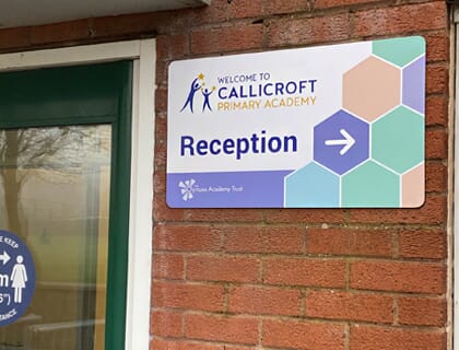 Classroom Sign for Reception