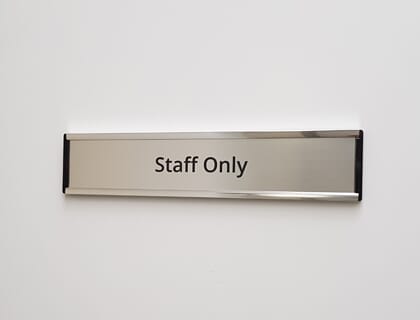 Office Door Signs - Interchangeble Signs - Signet Signs