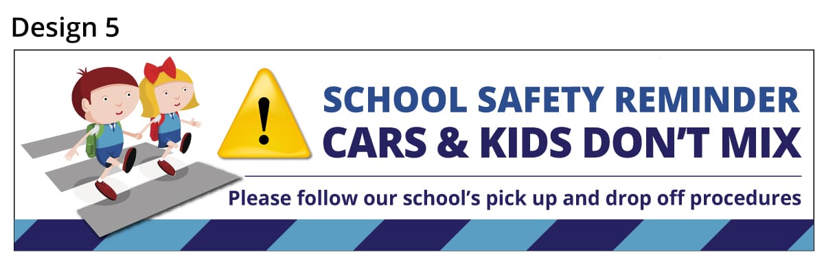 School Parking Safety Banner 5