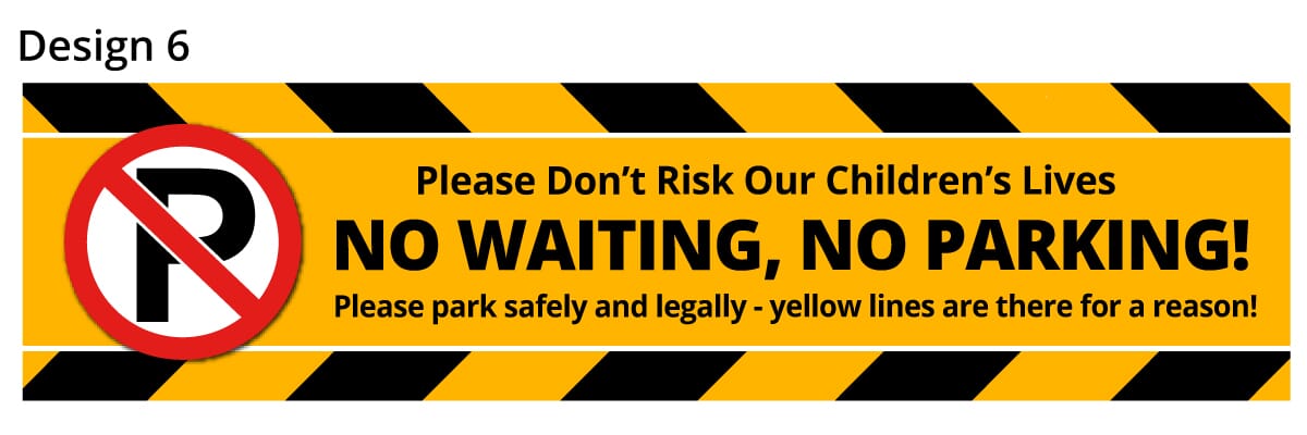 School Parking Safety Banner 6