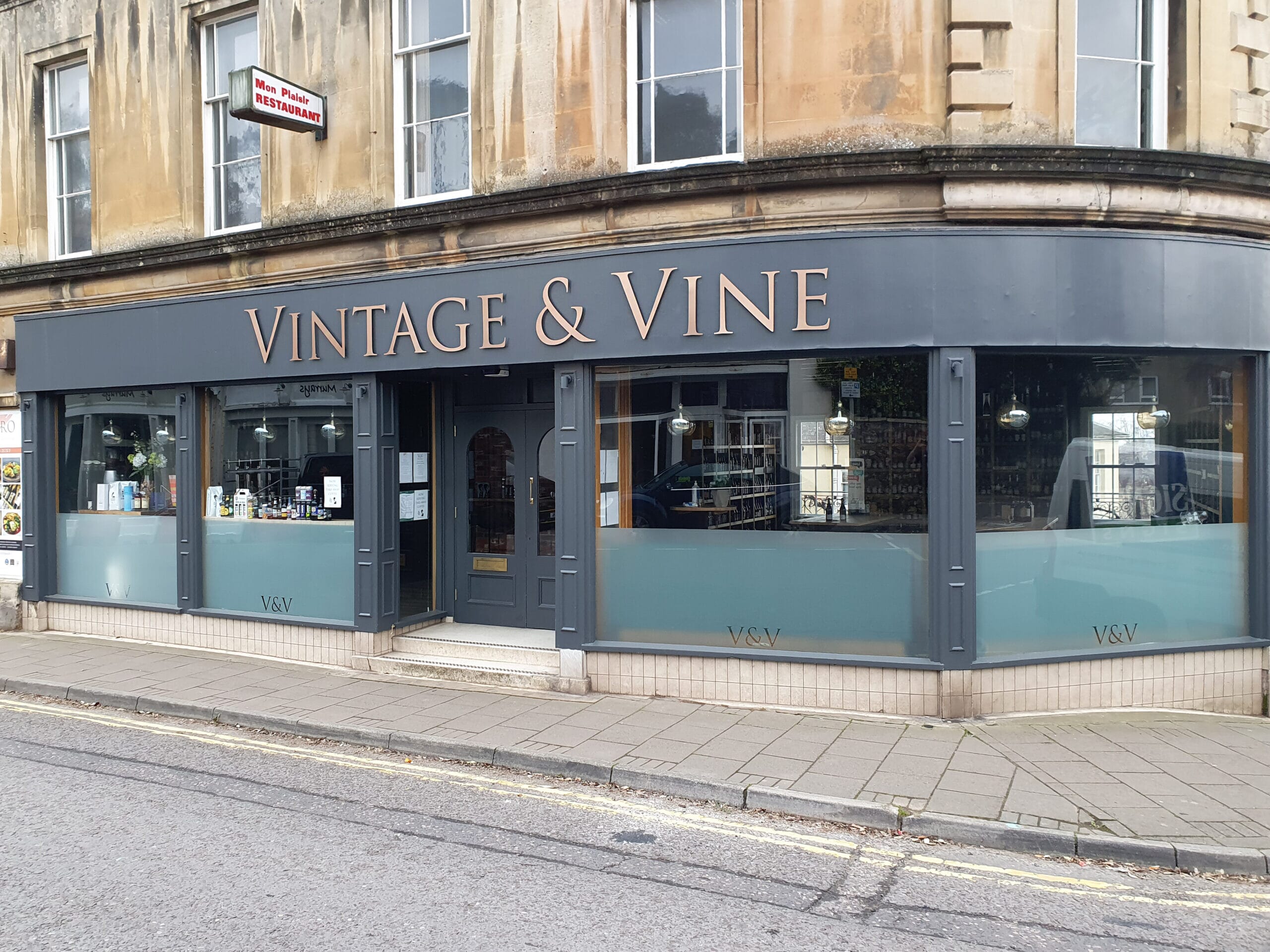 Shop Sign in Clevedon