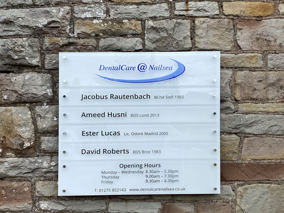 dentist directory for a wall