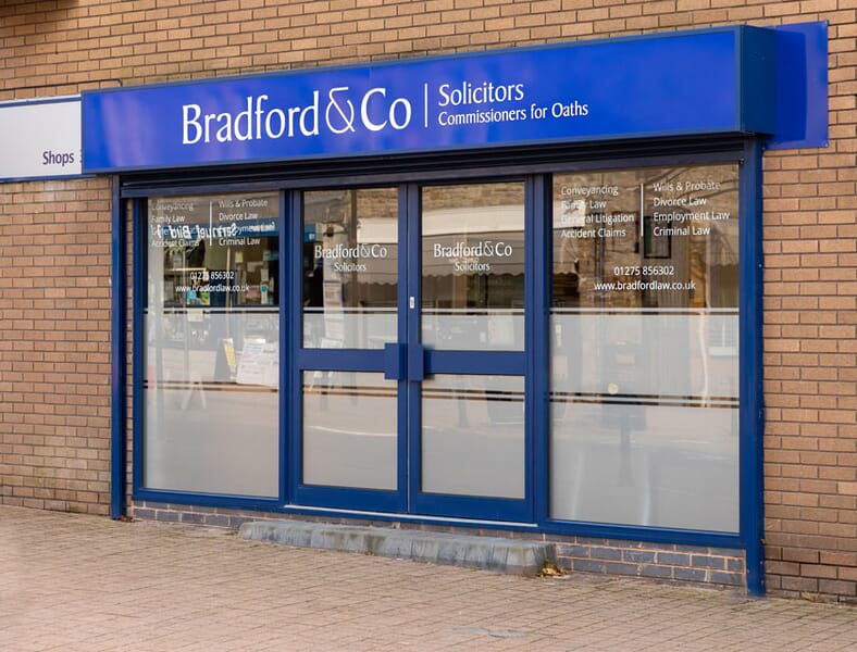 New Shop Signs for Bradford Solicitors | Signet Signs
