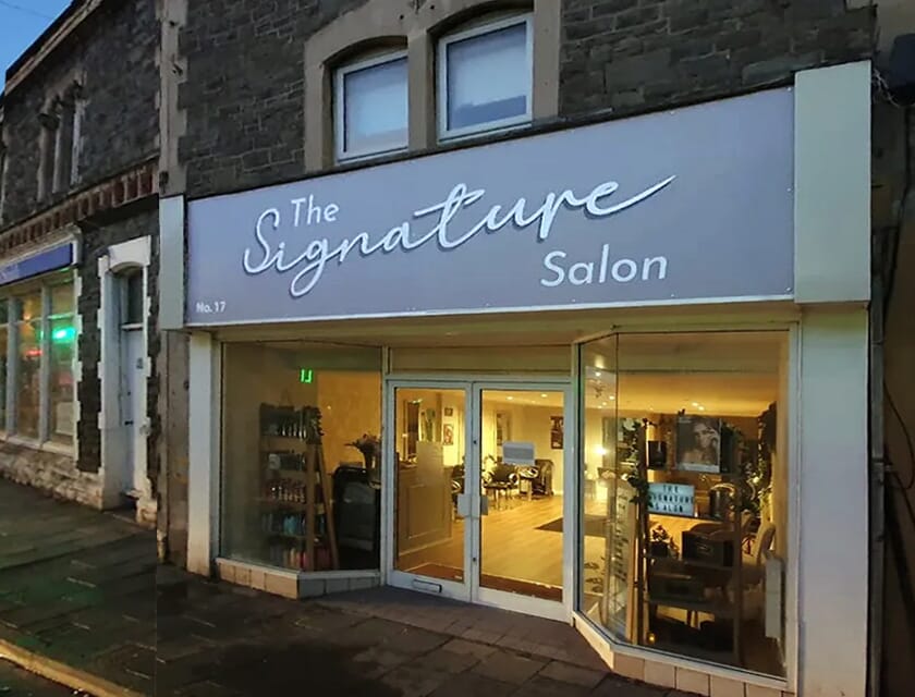 Salon Shop Front Signs