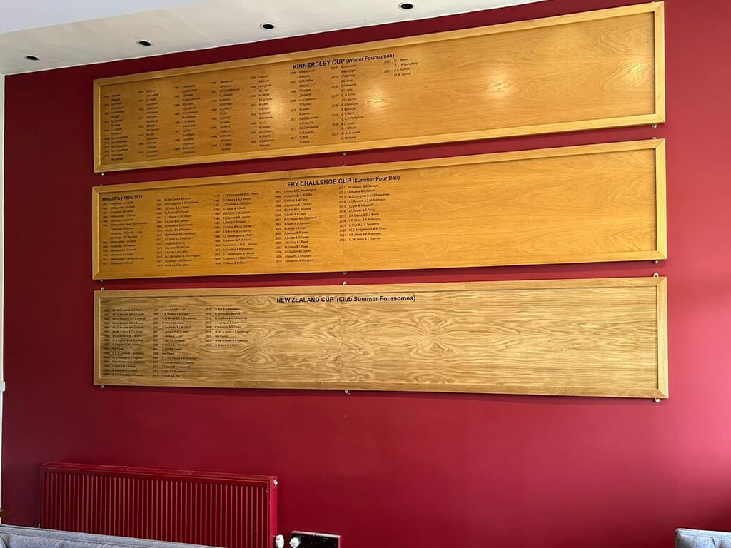 large custom honours boards