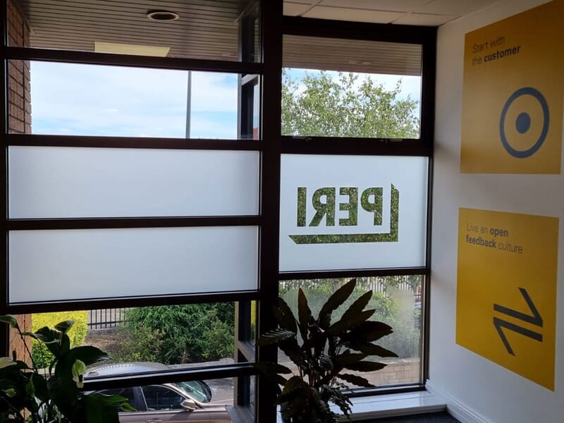 Cortex Sign Window Window Graphics Gallery | Signet Signs