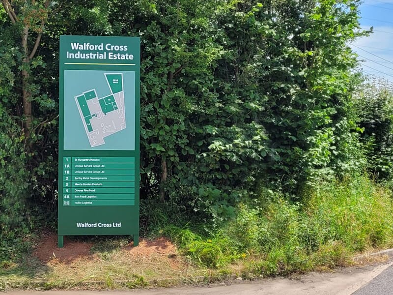 Directory Sign Post Post Mounted Directory Gallery | Signet Signs